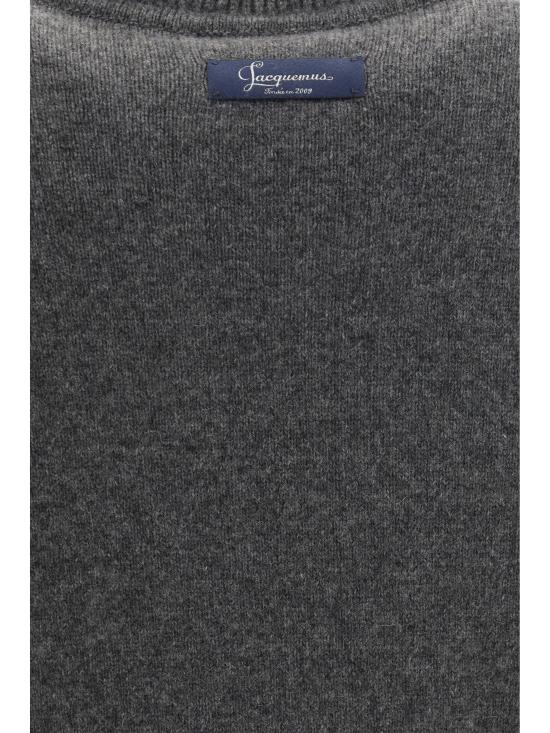 26FW 자크뮈스 스웨터 SWW00650AK00264 950 GREY - JACQUEMUS