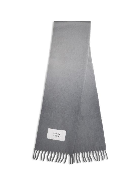 26FW 메종키츠네 머플러/스카프 MRUAT09WA0022 0650 GREY - MAISON KITSUNE