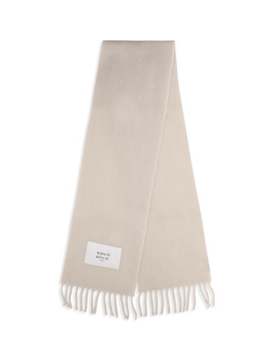 26FW 메종키츠네 베이비 알파카 스카프 LM06206WA0022 0548 CREAM - MAISON KITSUNE