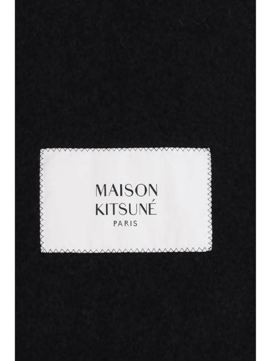 26FW 메종키츠네 베이비 알파카 스카프 LM06206WA0022 P199 BLACK - MAISON KITSUNE