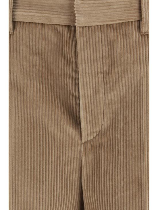 26FW 브루넬로 쿠치넬리 스트레이트 팬츠 MA180P8724 C3368 BROWN - BRUNELLO CUCINELLI