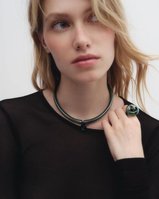  Cajal 목걸이/팬던트 카할 블랙 달리아 목걸이 - OTHER BRANDS