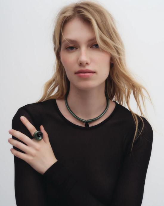  Cajal 목걸이/팬던트 카할 블랙 달리아 목걸이 - OTHER BRANDS