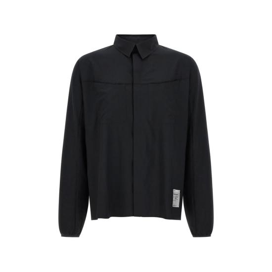 26FW 새티스파이 셔츠 11143 00000 BLACK