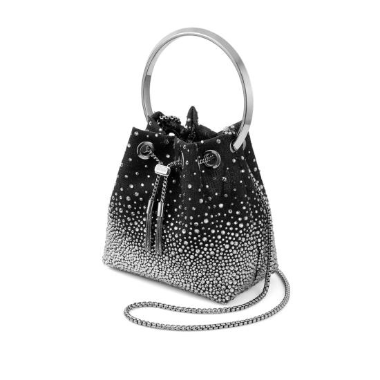 26FW 지미추 토트백 BON BON VUQ BKCRY BLACK - JIMMY CHOO