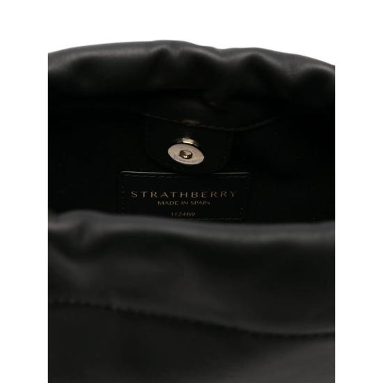 26FW 스트라스 베리 토트백 20242 157 554 CHARLOTTE 100 BLACK - STRATHBERRY