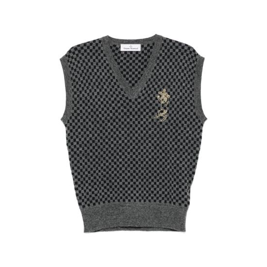 26FW 비비안웨스트우드 스웨터 2701003H C00AF O102 GREY