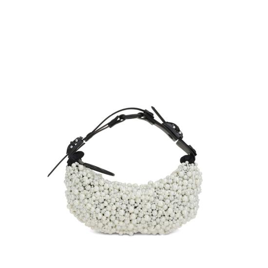 26SS 이너라움 벨트백 HM0WHPEARLS WHITE