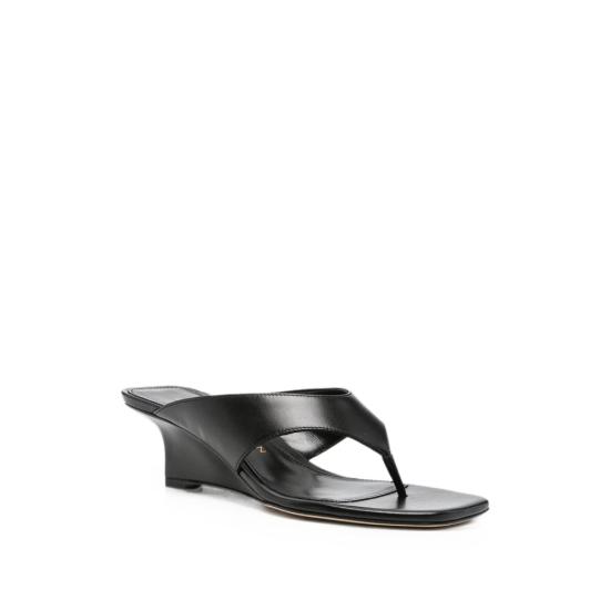 26FW 스튜어트 와이츠먼 샌들 VINNIE WEDGE BLACK - STUART WEITZMAN