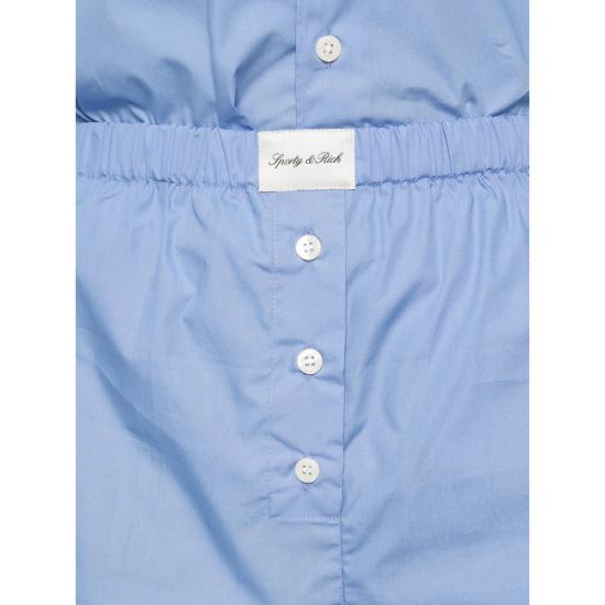 26FW 스포티앤리치 숏팬츠 SH060711326BL SOFTE BLUE - SPORTY & RICH