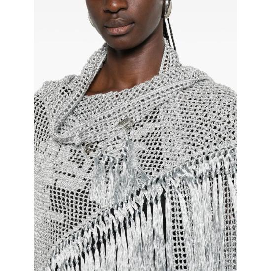 26FW 키아라이즈 케이프 SROS002CU PES SE SLV SILVER - CHIARA IS