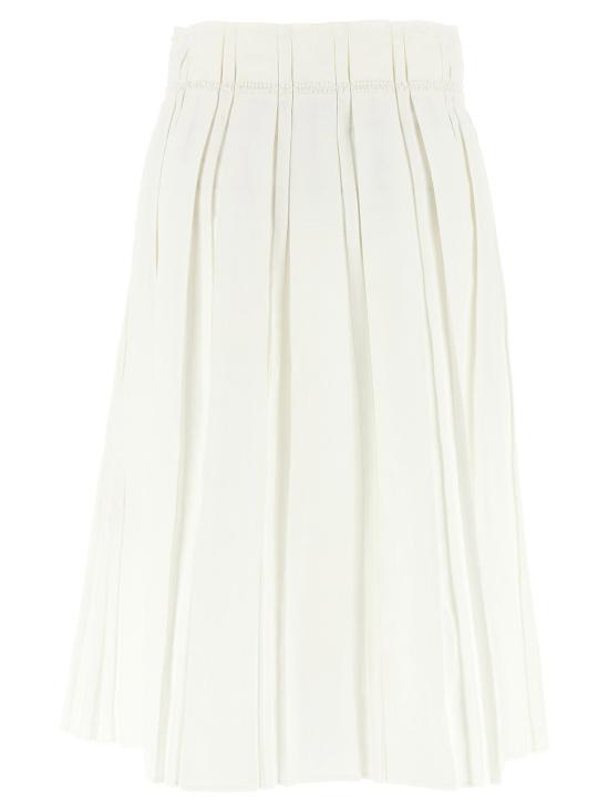  질샌더 스커트 LDJ02MA0256J60001100 CREAM - JIL SANDER