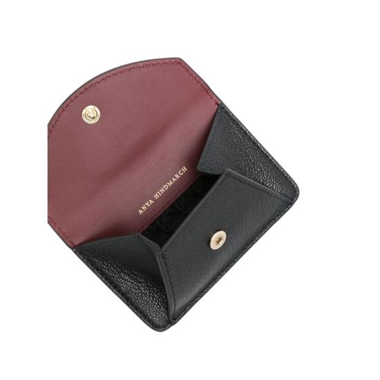 26SS 안야힌드마치 지갑 199452 SS250181 BLACK - ANYA HINDMARCH