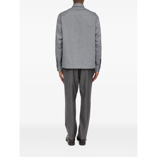 26FW MM6 메종마르지엘라 셔츠 M36015 SH0DT0049 900 GRAY - MM6 MAISON MARGIELA