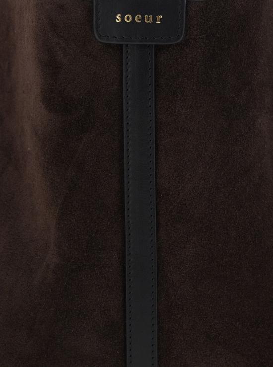 26FW 쉐르 숄더백 SEM0366DELICE BROWN - SOEUR