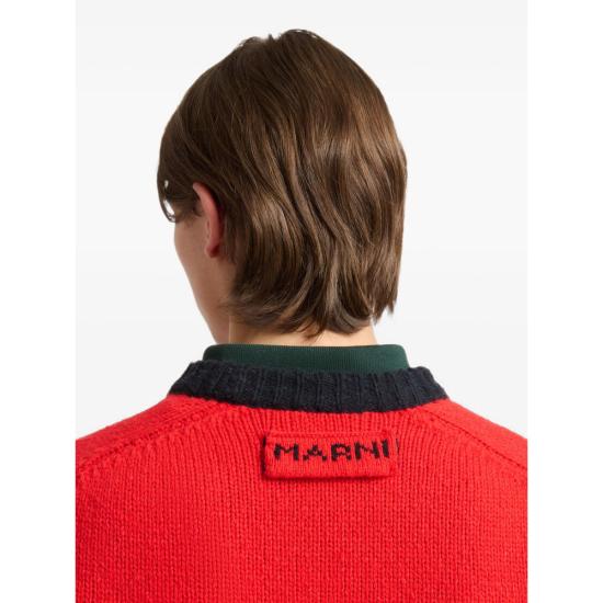 26FW 마르니 스웨터 UFH100 GCMG0501Q0 INR66 RED - MARNI