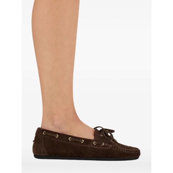 26SS 살바토레 페라가모 플랫 슈즈 01L088 0790567 1C TMORO BROWN - SALVATORE FERRAGAMO