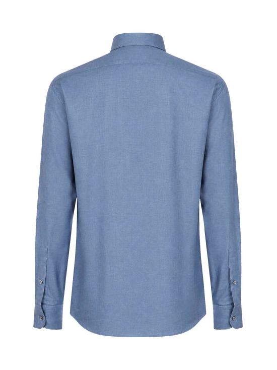 26FW 에르메네질도제냐 셔츠 UIX44A4SRF5B402 BLUE - ERMENEGILDO ZEGNA