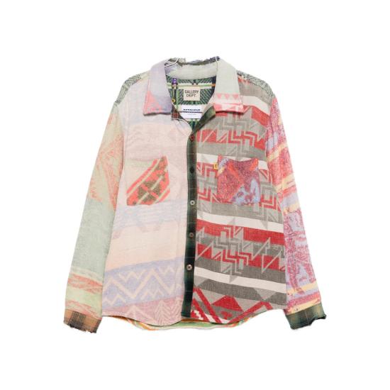 26SS 갤러리 디파트먼트 셔츠 MMR 60076 C MULTI BEIGE