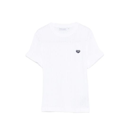 26SS 메종 라비쉬 폴로 티셔츠 ZWPLELOCOEUR WHITE