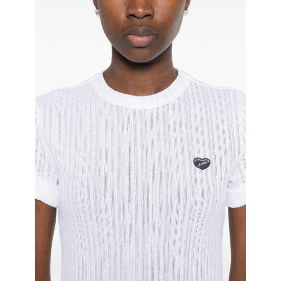 26SS 메종 라비쉬 폴로 티셔츠 ZWPLELOCOEUR WHITE - MAISON LABICHE