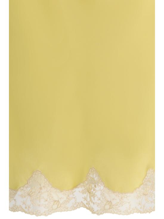 26SS 생로랑 스커트 851414Y7G27 YELLOW - SAINT LAURENT