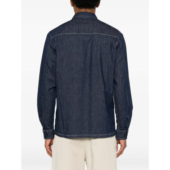 26SS 삼소앤삼소 셔츠 15962 SADAMON DKIND BLUE - SAMSOE SAMSOE