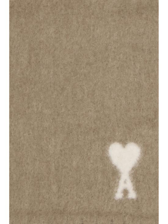 26FW 아미 알파카 아미 드 꾀흐 스카프 USF673AW0004 A184 BEIGE - AMI