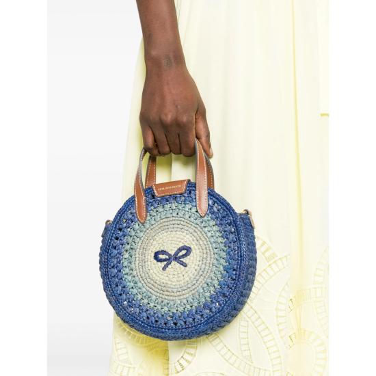 26FW 안야힌드마치 토트백 205542 SS260186 MORAF BLUE - ANYA HINDMARCH