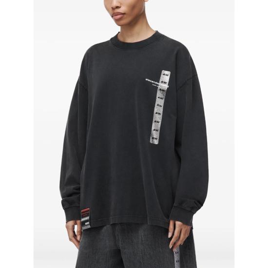 26FW 알렉산더 왕 스웨터 UCC4261938 011 BLACK - ALEXANDER WANG