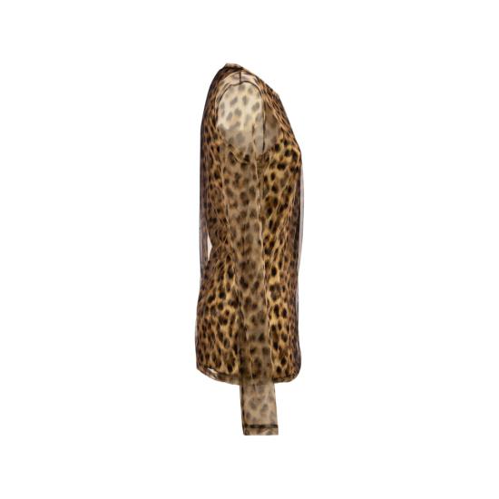 26SS 스포트막스 폴로 티셔츠 SPXZEBU 279 001 BROWN - SPORTMAX