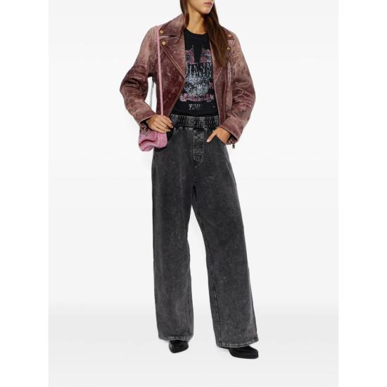 26FW 디젤 폴로 티셔츠 0NIBL A25932 9XX BLACK - DIESEL