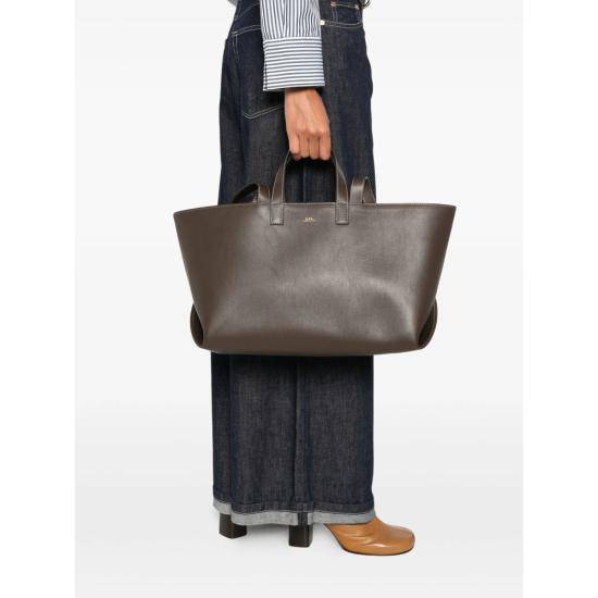 26FW 아페쎄 토트백 PXCEO F67057 KBD BROWN - A.P.C.