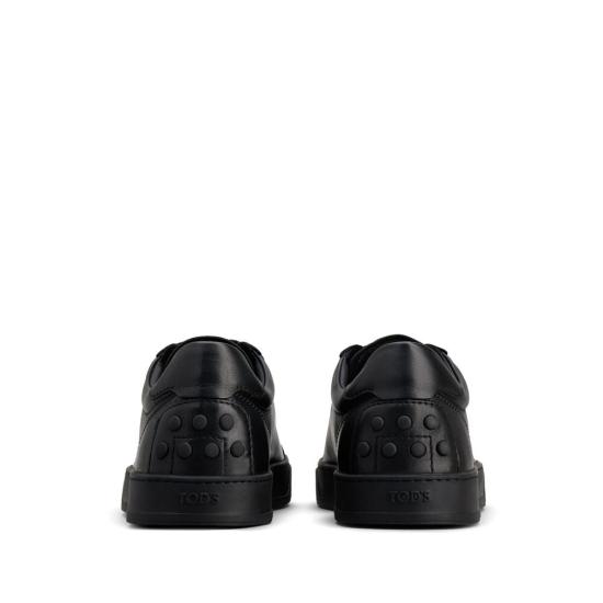26FW 토즈 레더 스니커즈 XXM04L0HZ40J US9999 BLACK - TODS