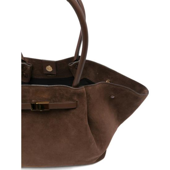 26FW 드멜리어 토트백 D90 SUEDE NEW YORK MOCHA BROWN - DEMELLIER