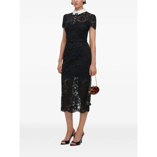26FW 셀프 포트레이트 원피스 AW26 019MA B BLACK - SELF PORTRAIT