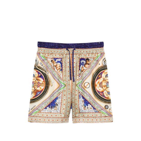 26SS 카사블랑카 숏팬츠 SS26 TR 399 08 TAKEC MULTICOLOR