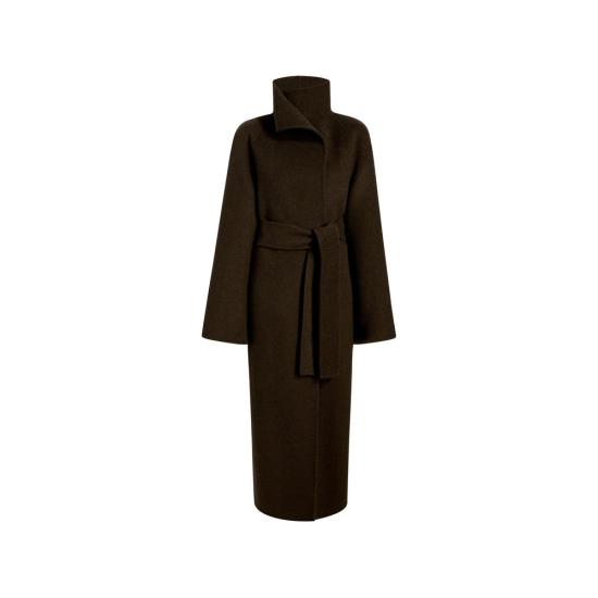 26FW 케이트 로마레 울 코트 7159547 W547 716 BROWN