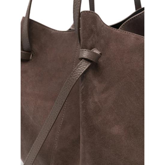 26FW 유제피 토트백 LARGE MOCHI SUEDE NUTME BROWN - YUZEFI