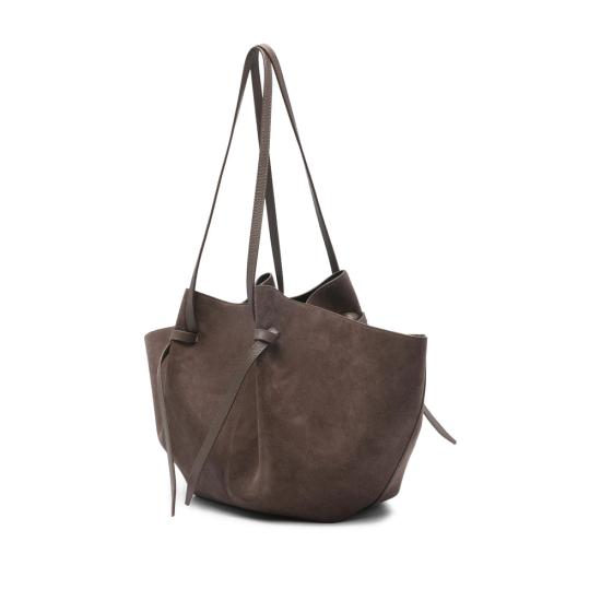 26FW 유제피 토트백 LARGE MOCHI SUEDE NUTME BROWN - YUZEFI