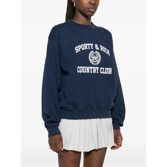 26FW 스포티앤리치 스웨터 ST09876218BL DNAVY - SPORTY & RICH