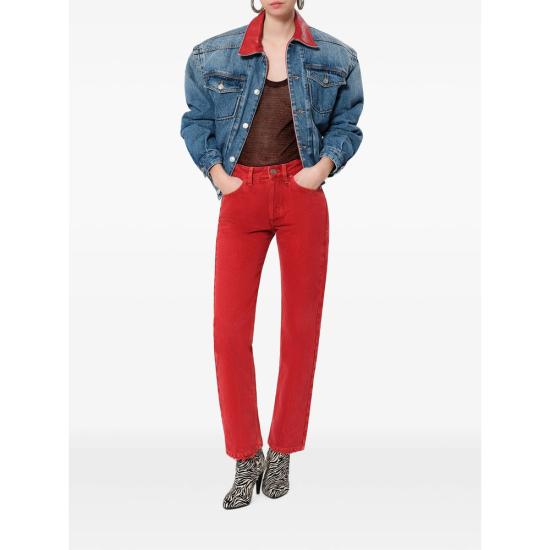 26FW 이자벨마랑 팬츠 D4H01I PA0800FA 70RD RED - ISABEL MARANT