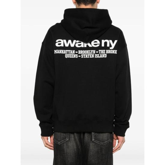 26SS 어웨이크 NY 후드 티셔츠 HD001 SP26 BLACK - AWAKE NY