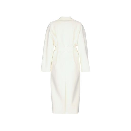 26FW 엘리자베타프랜치 코트 CP01D66E2 193 WHITE - ELISABETTA FRANCHI
