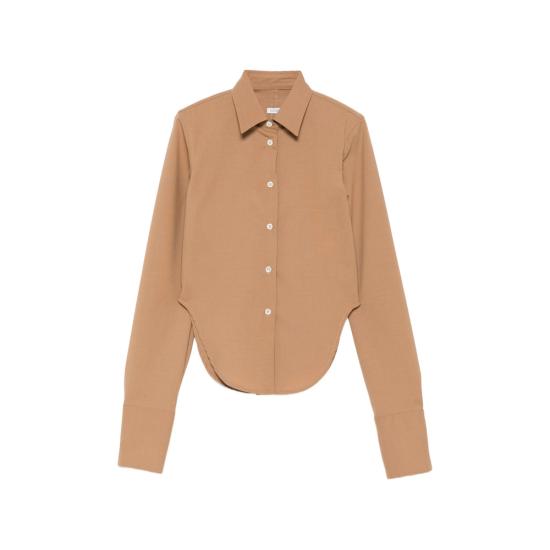 26SS 코버트 셔츠 EW5250 EW344 64 BROWN