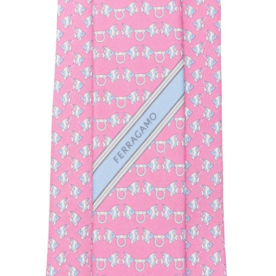 26FW 살바토레 페라가모 넥타이 351442 0794556 ROSA PINK - SALVATORE FERRAGAMO