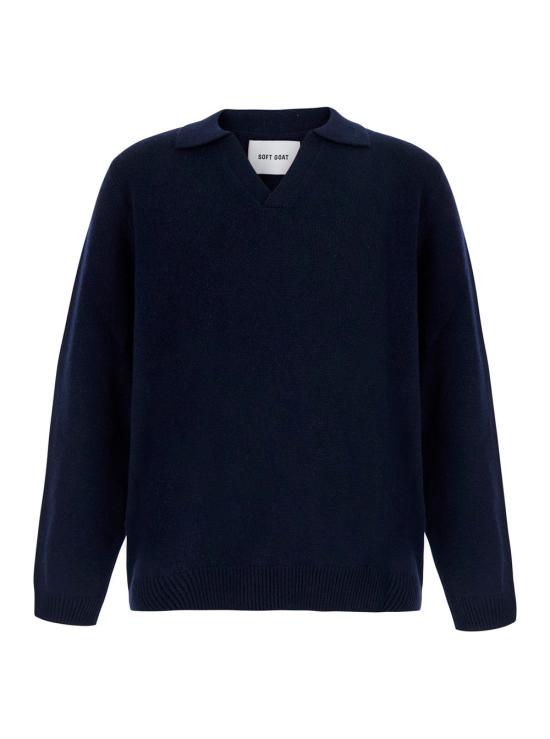 26FW 소프트 고트 스웨터 2459410 BLUE