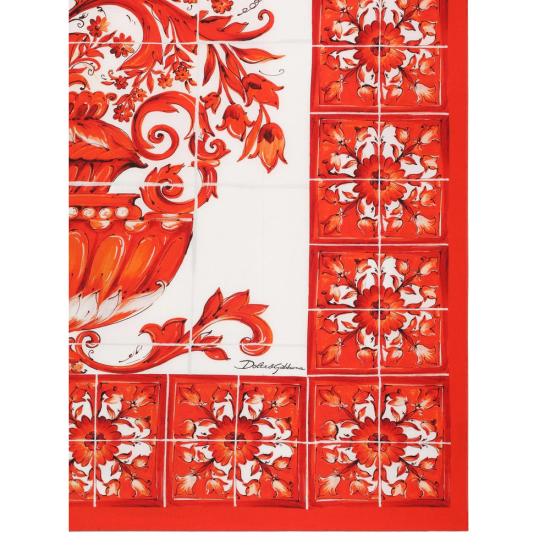 26FW 돌체앤가바나 머플러/스카프 FN090R GDDU6 IX3TN RED - DOLCE & GABBANA