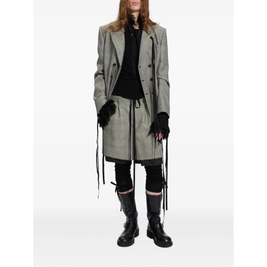 26FW 앤 드뮐미스터 탑 B0014466 FA766 099 BLACK - ANN DEMEULEMEESTER