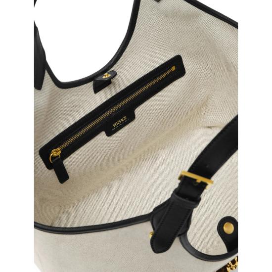 26FW 베르사체 토트백 1A03494 1022210 2K86V BEIGE - VERSACE
